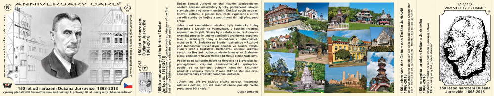 150 let od narození Dušana Jurkoviče  1868-2018