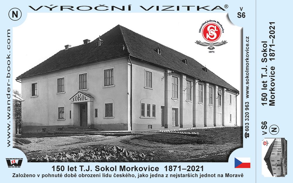 150 let T.J. Sokol Morkovice  1871–2021