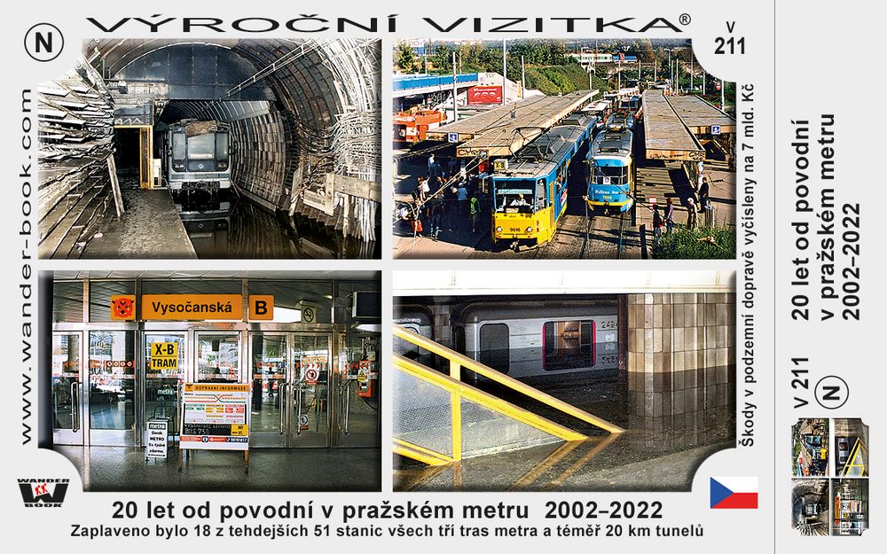 20 let od povodní v pražském metru  2002–2022