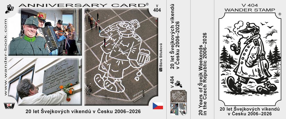 20 let Švejkových víkendů v Česku 2006–2026