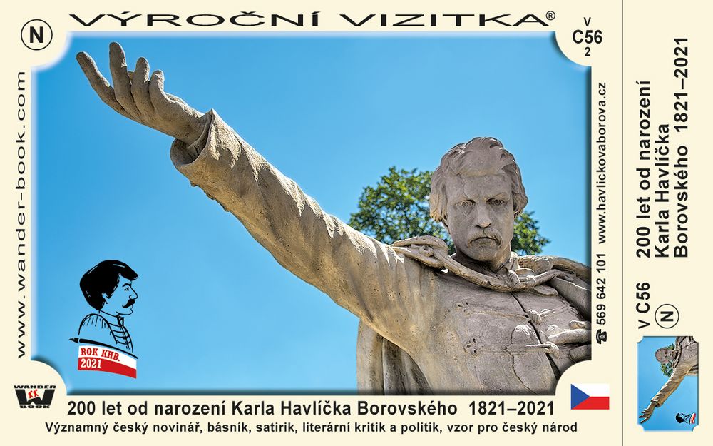 200 let od narození Karla Havlíčka Borovského  1821–2021
