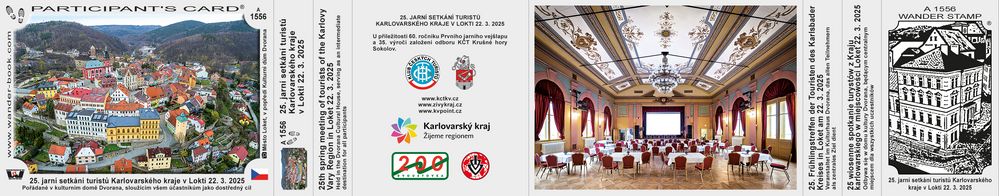 25. jarní setkání turistů Karlovarského kraje v Lokti 22. 3. 2025
