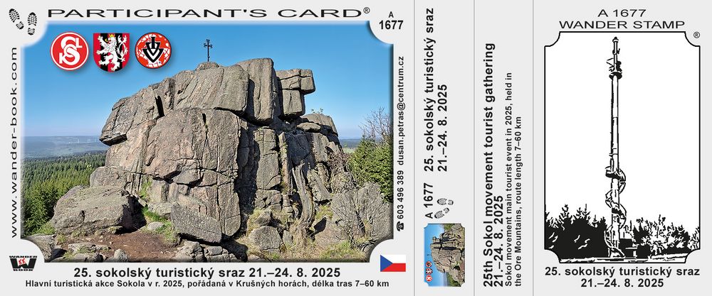 25. sokolský turistický sraz 21.–24. 8. 2025