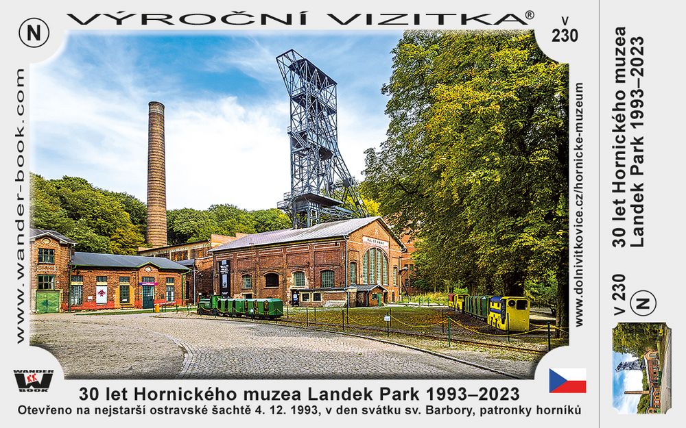 30 let Hornického muzea Landek Park 1993–2023