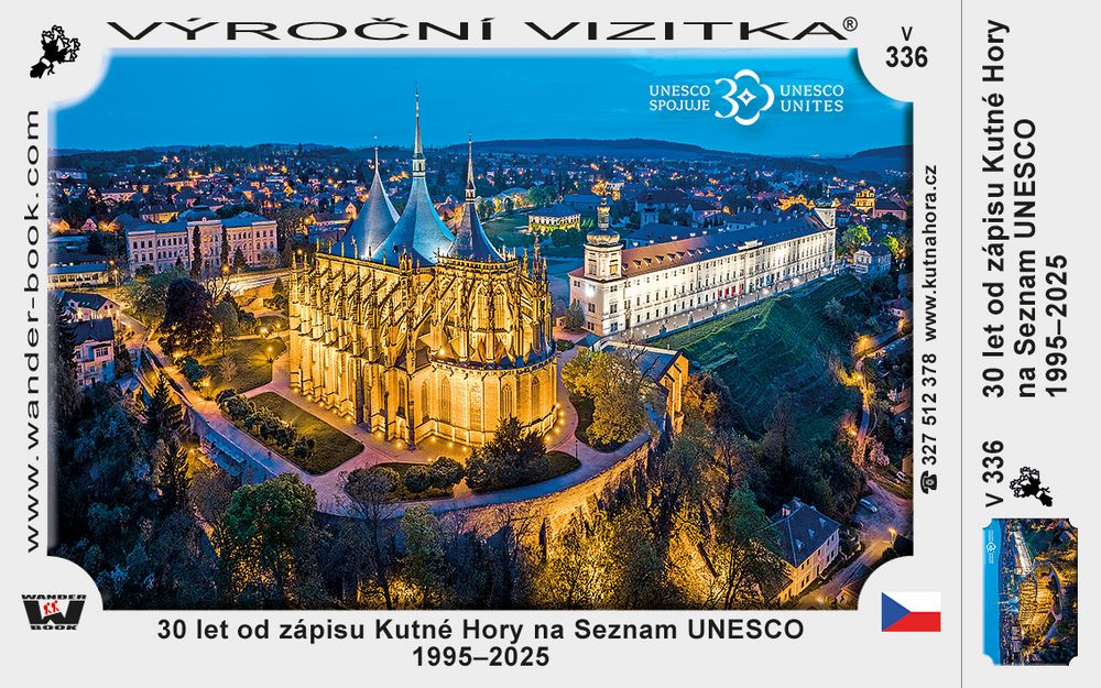30 let od zápisu Kutné Hory na Seznam UNESCO 1995–2025