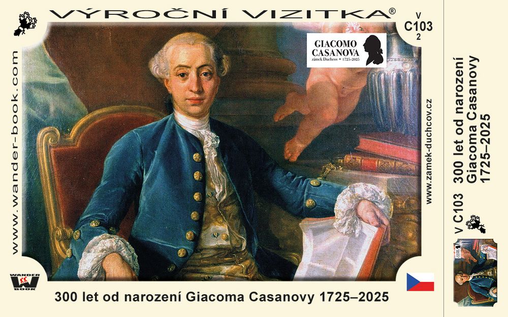 300 let od narození Giacoma Casanovy 1725–2025