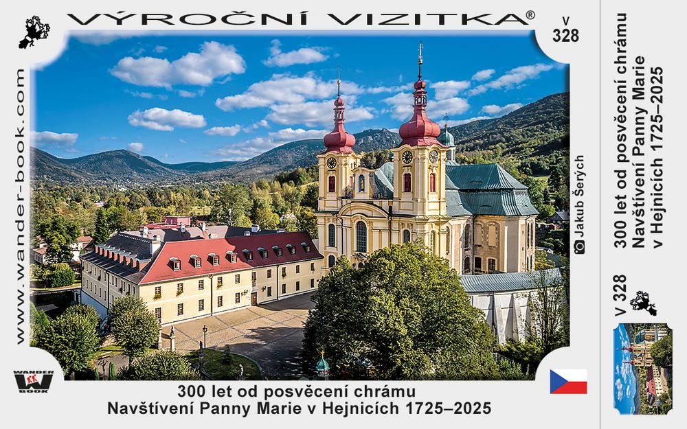 300 let od posvěcení chrámu  Navštívení Panny Marie v Hejnicích 1725–2025
