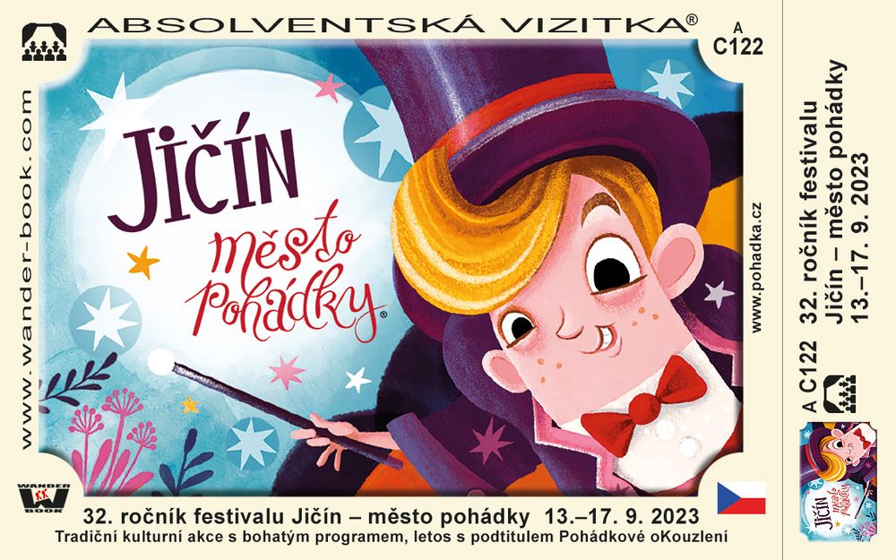 32. ročník festivalu Jičín – město pohádky  13.–17. 9. 2023