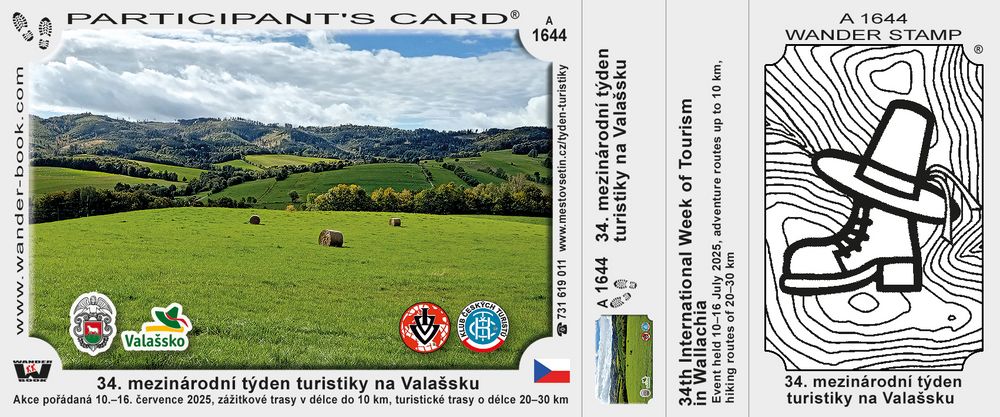 34. mezinárodní týden turistiky na Valašsku