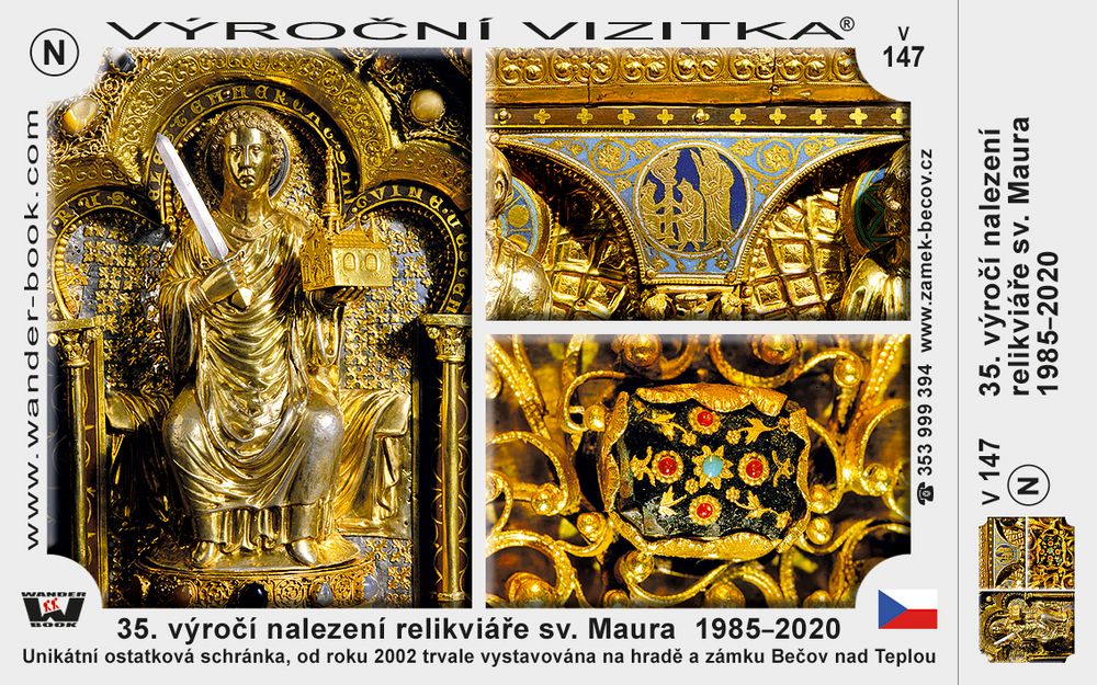 35. výročí nalezení relikviáře sv. Maura  1985–2020