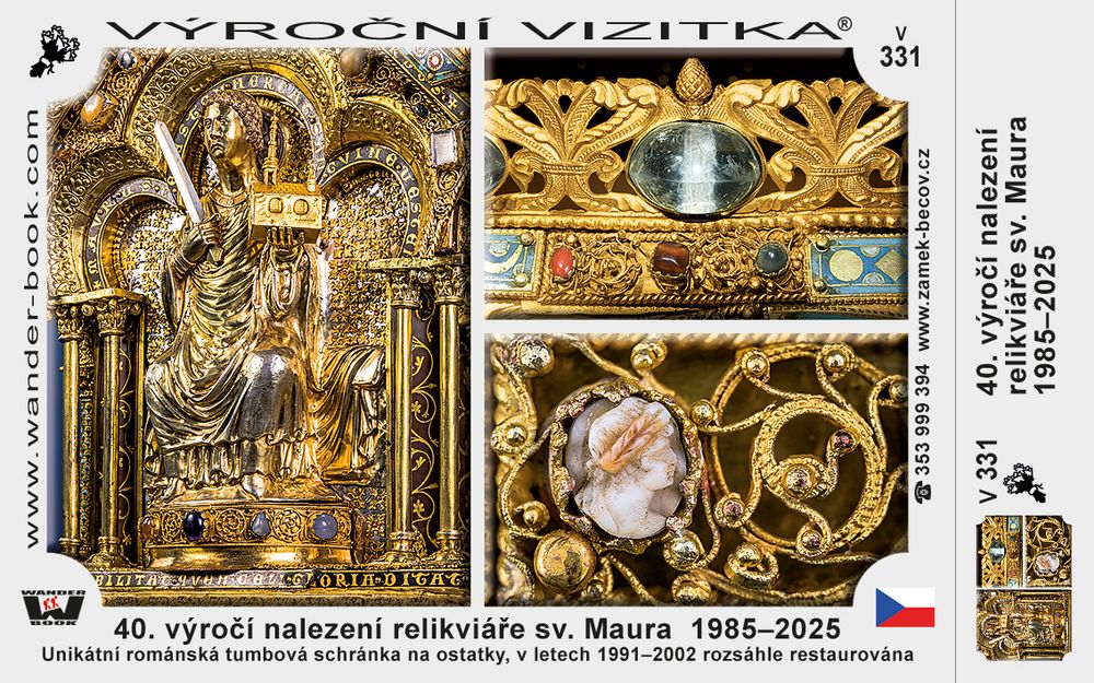 40. výročí nalezení relikviáře sv. Maura  1985–2025
