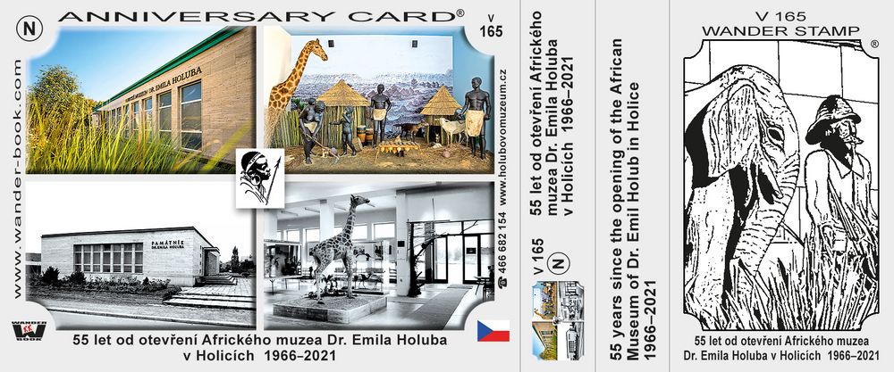 55 let od otevření Afrického muzea Dr. Emila Holuba v Holicích  1966–2021