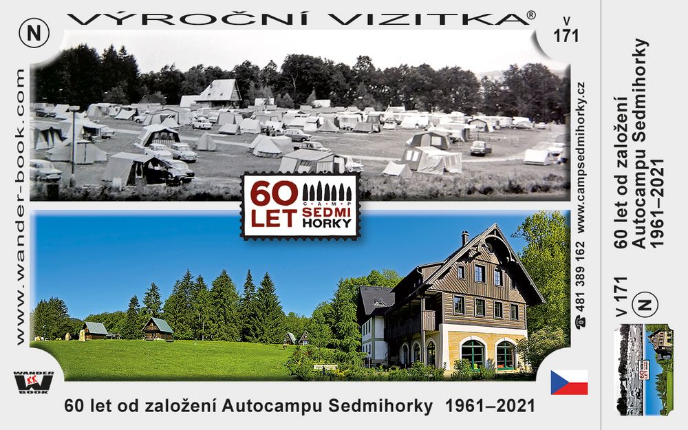 60 let od založení Autocampu Sedmihorky  1961–2021