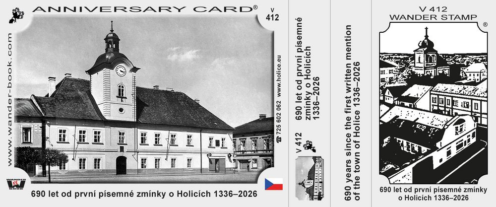 690 let od první písemné zmínky o Holicích 1336–2026