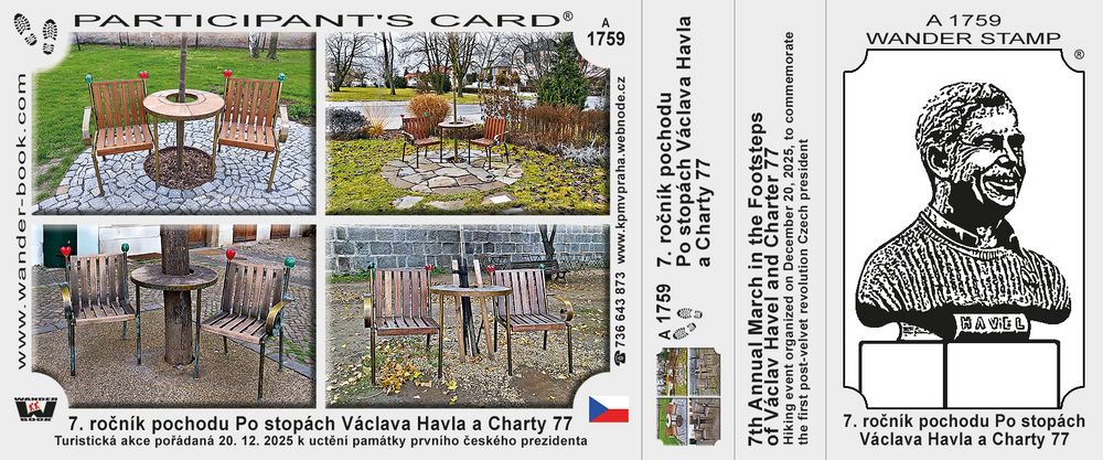 7. ročník pochodu Po stopách Václava Havla a Charty 77