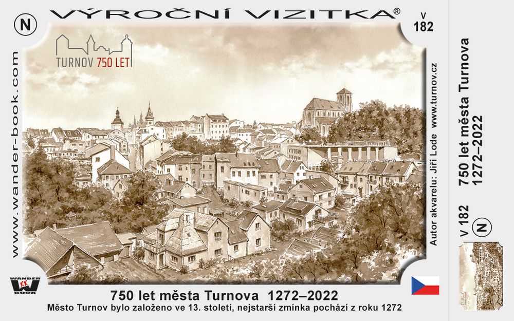 750 let města Turnova  1272–2022