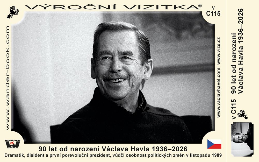 90 let od narození Václava Havla 1936–2026