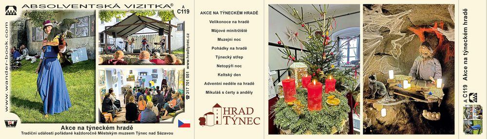 Akce na týneckém hradě