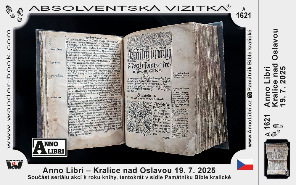 Anno Libri – Kralice nad Oslavou 19. 7. 2025