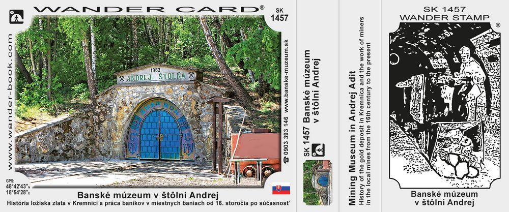 Banské múzeum v štôlni Andrej