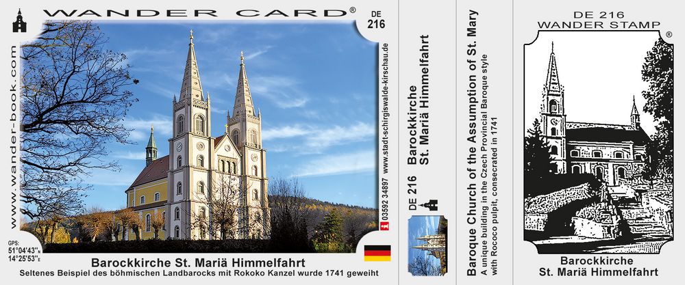 Barockkirche St. Mariä Himmelfahrt - Kirschau Schirgiswalde