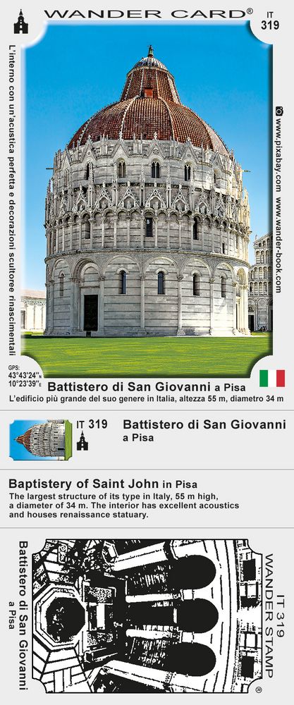 Battistero di San Giovanni a Pisa
