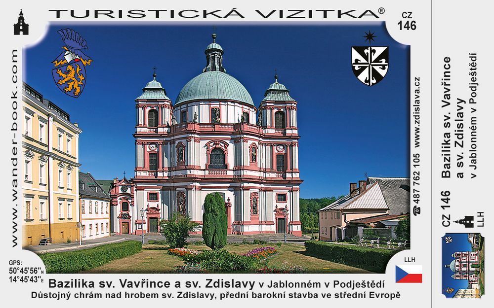 Bazilika sv. Vavřince a sv. Zdislavy v Jablonném p. J.
