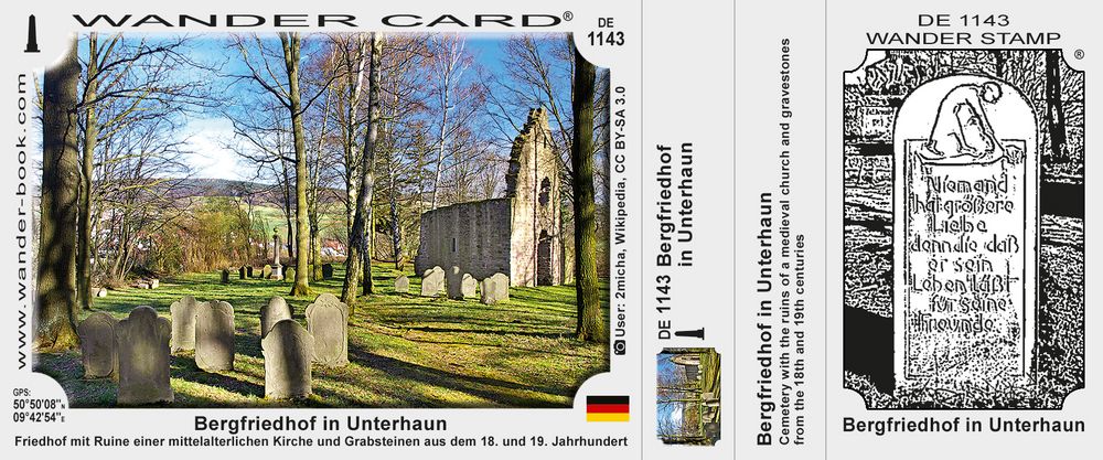 Bergfriedhof in Unterhaun