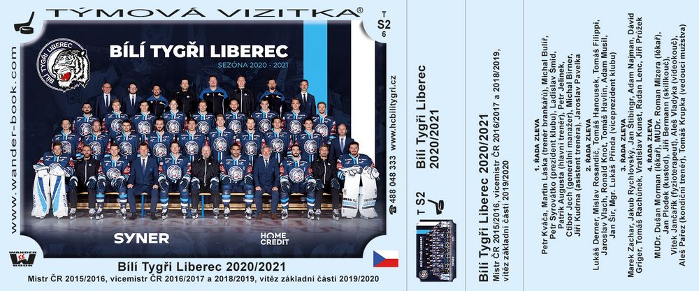 Bílí Tygři Liberec 2020/2021