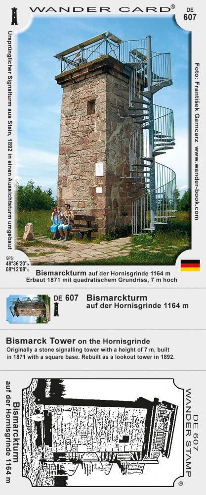 Bismarckturm auf der Hornisgrinde