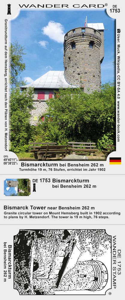 Bismarckturm bei Bensheim