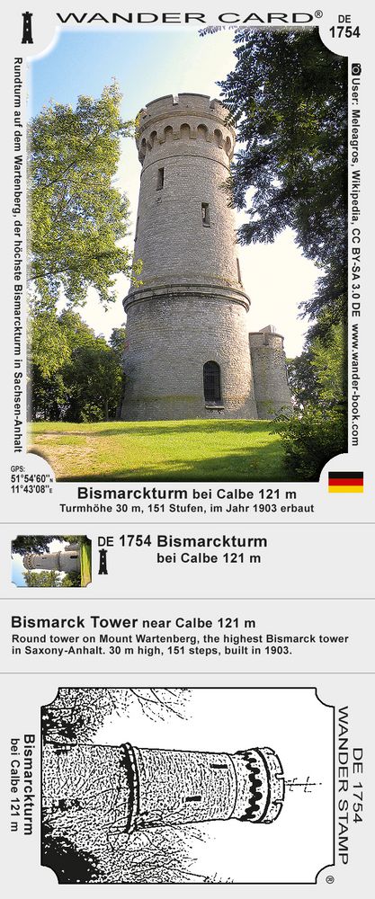 Bismarckturm bei Calbe