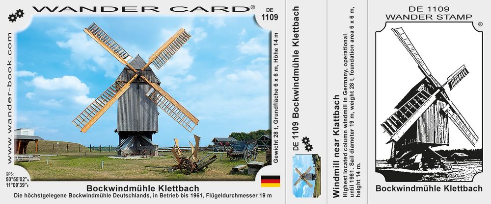 Bockwindmühle Klettbach