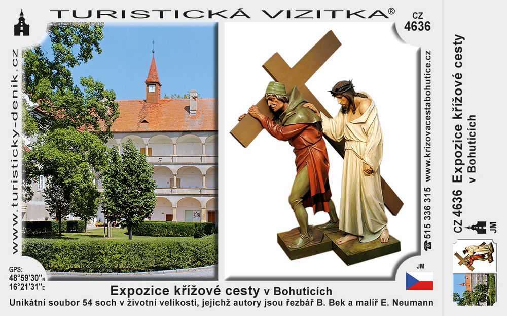 Expozice křížové cesty v Bohuticích