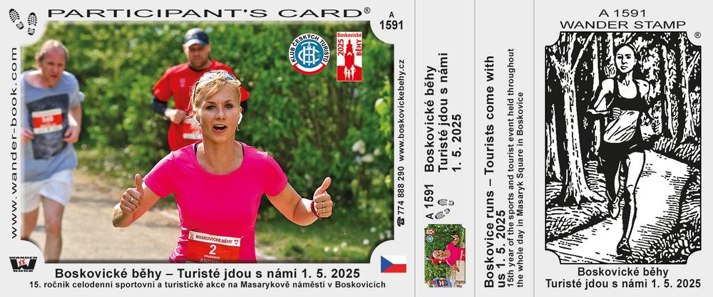 Boskovické běhy – Turisté jdou s námi 1. 5. 2025