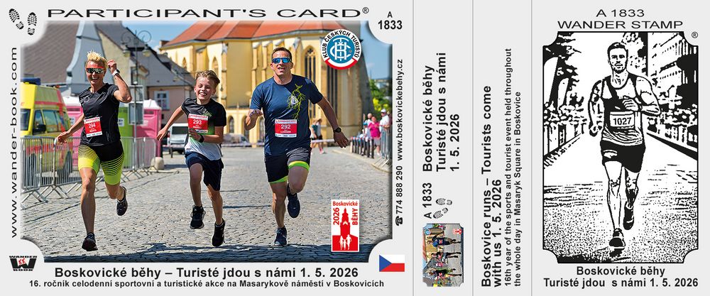 Boskovické běhy – Turisté jdou s námi 1. 5. 2026