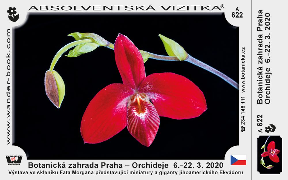 Botanická zahrada Praha – Orchideje  6.–22. 3. 2020