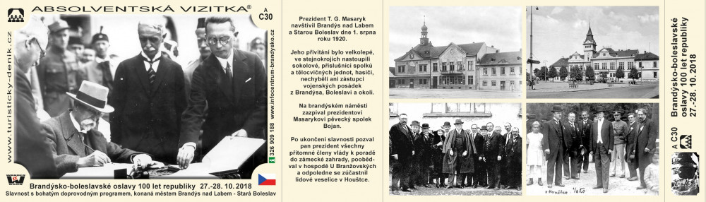 Brandýs 100 let Československa