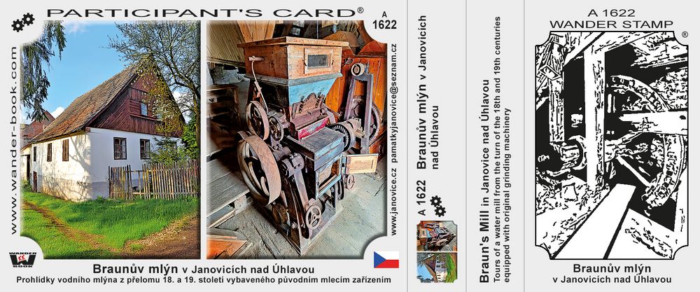Braunův mlýn v Janovicích nad Úhlavou