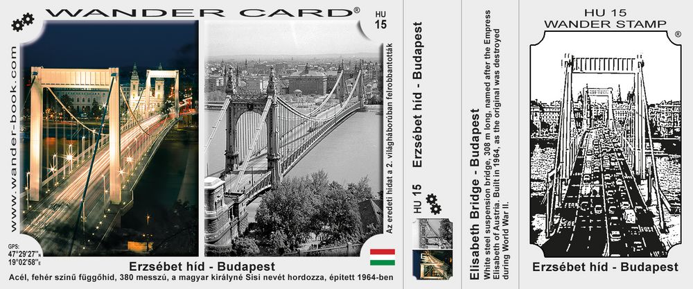 Budapest Erzsebet hid most