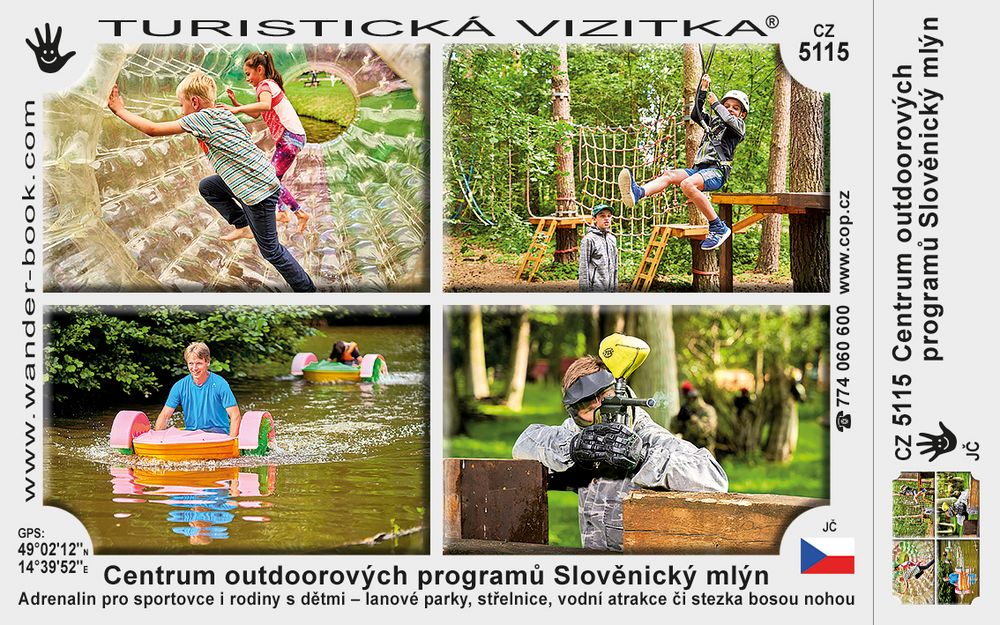 Centrum outdoorových programů Slověnický mlýn