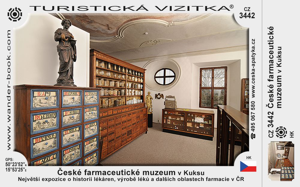 České farmaceutické muzeum v Kuksu