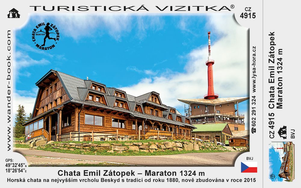 Chata Emil Zátopek – Maraton