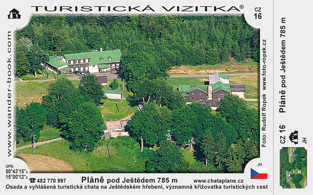 Chata KČT Pláně pod Ještědem