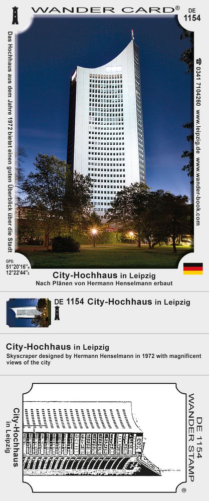 City-Hochhaus in Leipzig