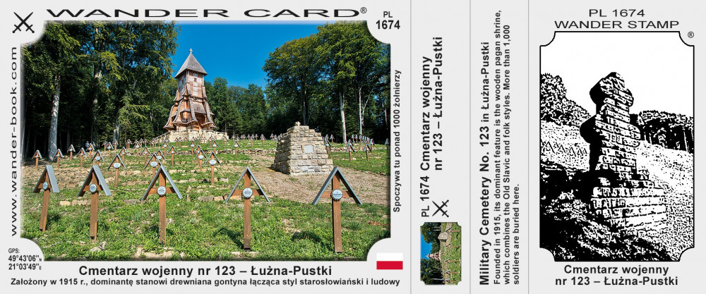 Cmentarz wojenny nr 123 – Łużna-Pustki