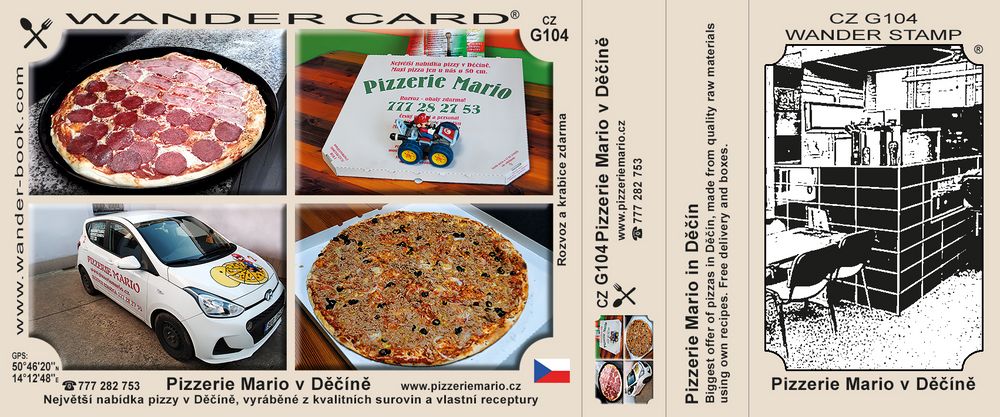 Pizzerie Mario v Děčíně