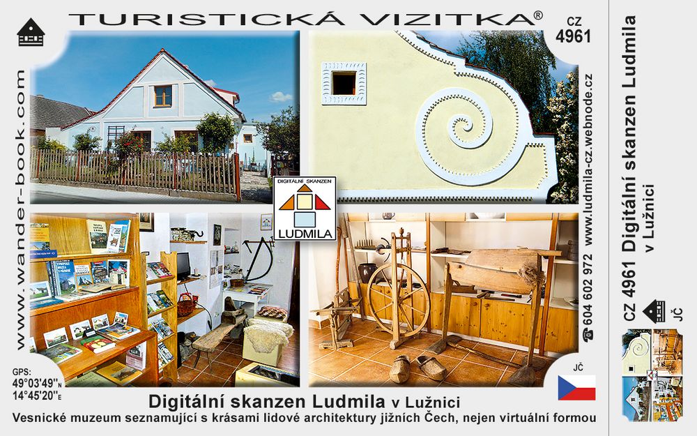 Digitální skanzen Ludmila v Lužnici