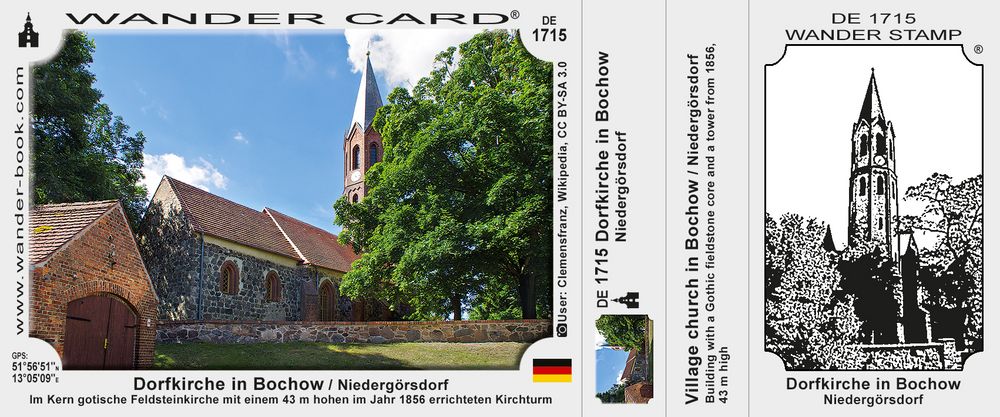 Dorfkirche in Bochow / Niedergörsdorf