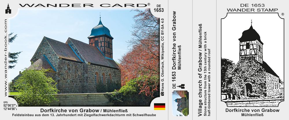 Dorfkirche von Grabow / Mühlenfließ